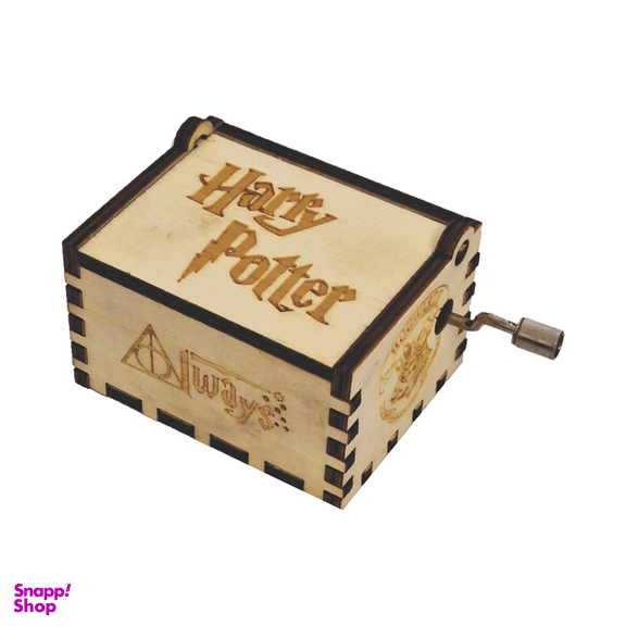 جعبه موزیکال چوبی مدل HARRY POTTER