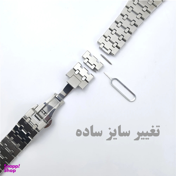 بند ساعت هوشمند درمه مدل Pamela مناسب برای اپل واچ سایز 49 میلی متری