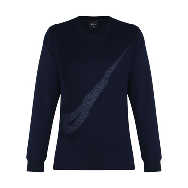 پلیور ورزشی مردانه طرح نایکی کد E6360 رنگ سرمه ای