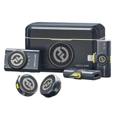 ست کمبو میکروفون بی سیم هالی لند مدل LARK M2 DUO