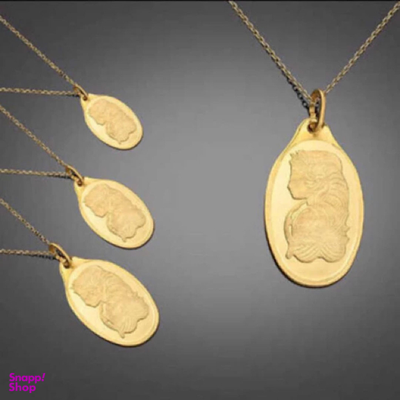 شمش طلا 18 عیار مدل وتوس طرح ملکه کد NE 5000