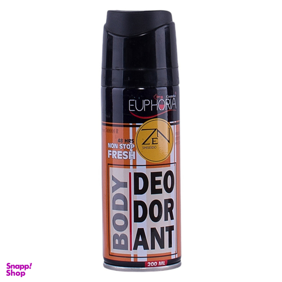 اسپری بدن ایفوریا مدل Zen حجم 200 میلی لیتر