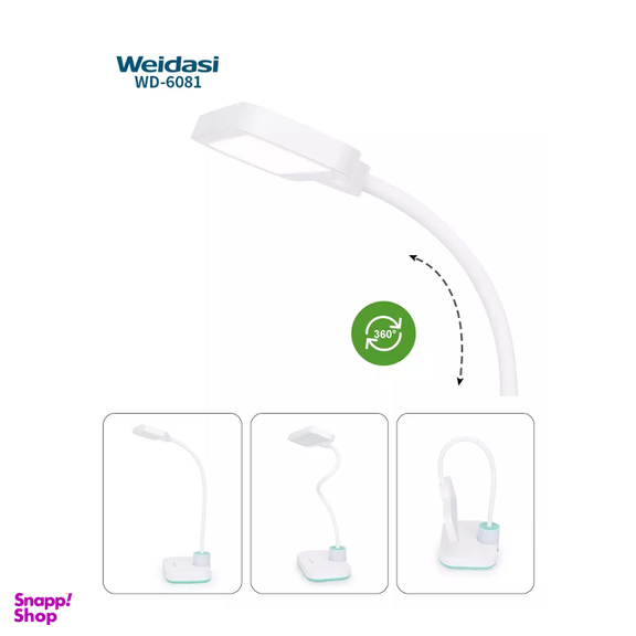 چراغ مطالعه شارژی ویداسی مدل WD-6081