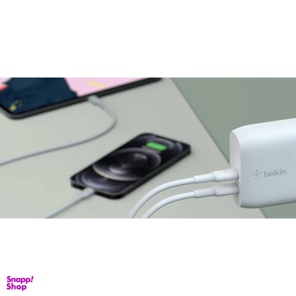 شارژر دیواری شارژ سریع بلکین مدل WCB006vfWH USB-C PD 3٫0