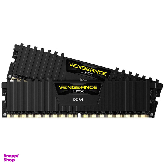 رم دسکتاپ DDR4 دو کاناله 3200 مگاهرتز CL16 کورسیر مدل Vengeance LPX ظرفیت 32 گیگابایت