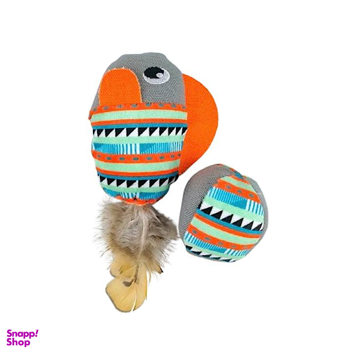 اسباب بازی گربه مدل عروسک ماهی