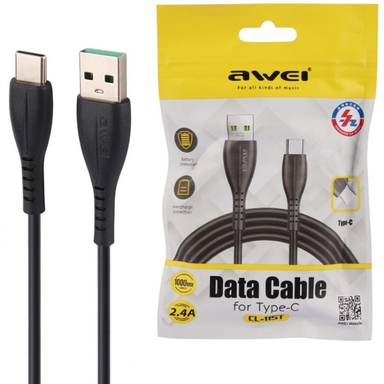 کابل شارژ USB به Type-C به اوی مدل CL-115T 2.4A طول 1 متر