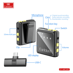 میکروفون بی سیم ارلدام مدل MC10C