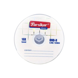 دی وی دی پارسیکار کد D50 بسته 50 عددی