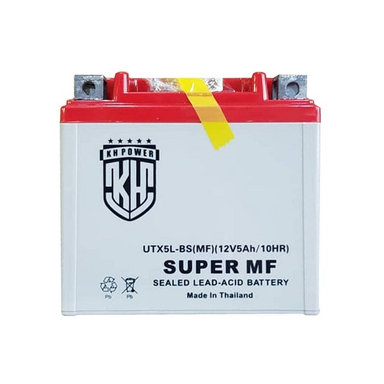 باتری موتورسیکلت کی اچ مدل 12v5Ah سایز بلند