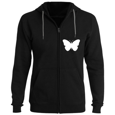 سویشرت دخترانه مدل پروانه F11 رنگ مشکی