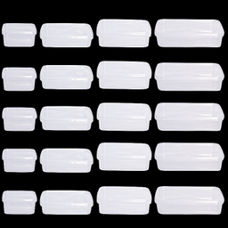 ظرف نگهدارنده پولاد پویش فریزری مایکروویوی کد 001 مجموعه 20 عددی