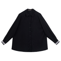 تونیک زنانه برنس مدل نیوشا رنگ مشکی