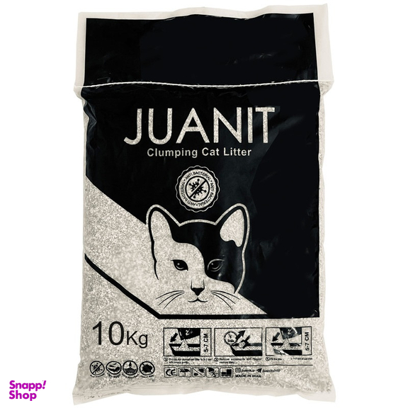 خاک بستر گربه ژوانیت مدل کربن اکتیو وزن 10 کیلوگرم