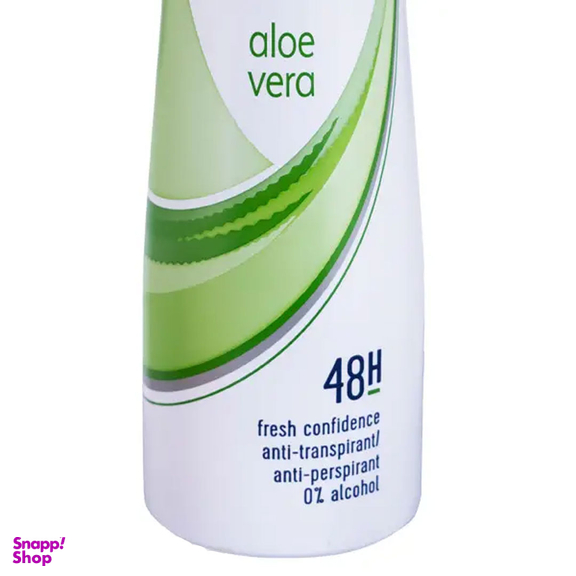 اسپری ضد تعریق زنانه رکسونا مدل Aloevera حجم 200 میلی لیتر