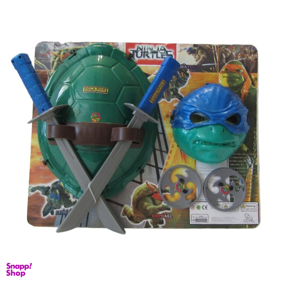 ماسک ایفای نقش مدل لاک پشت نینجا با شمشیر