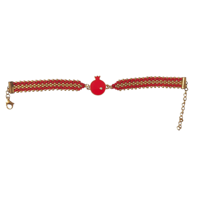 دستبند دخترانه مدل انار یلدا
