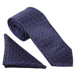 ست کراوات و دستمال جیب مردانه نسن کد T250