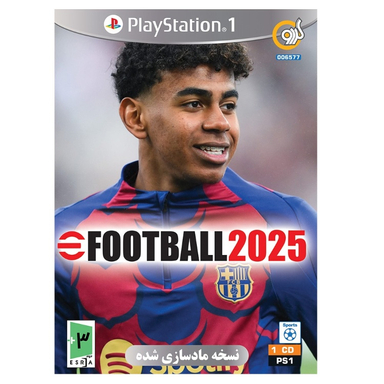 بازی ویدیویی گردو eFootball 2025 مناسب کنسول بازی سونی PS1