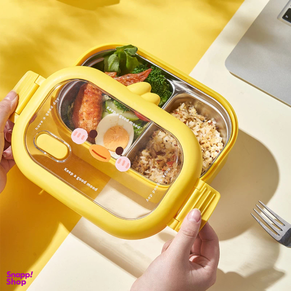 ظرف غذای کودک طرح جوجه اردک