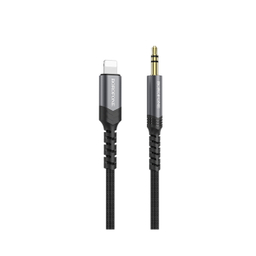 کابل تبدیل لایتنینگ به جک 3.5 میلی متری بروفون مدل BL15 طول 1 متر