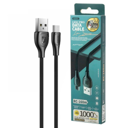 کابل تبدیل USB به microUSB ریمکس مدل RC-160m طول 1 متر