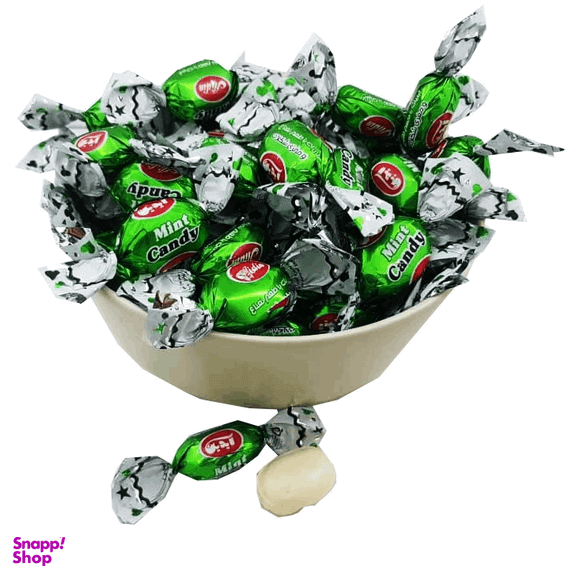آبنبات نعنایی با مغزی کاکائو آیدین وزن 500 گرم