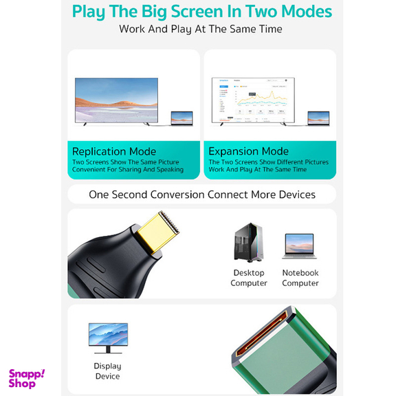 مبدل DP به Mini DP کوتتسی مدل 87610