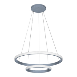 چراغ آویز 2 حلقه چشمه نور کد L6375/2H-T