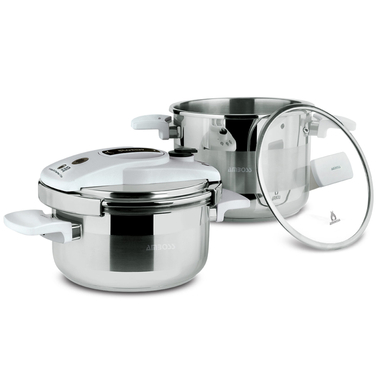 زودپز دوقلو آمبوس مدل درب چرخشی