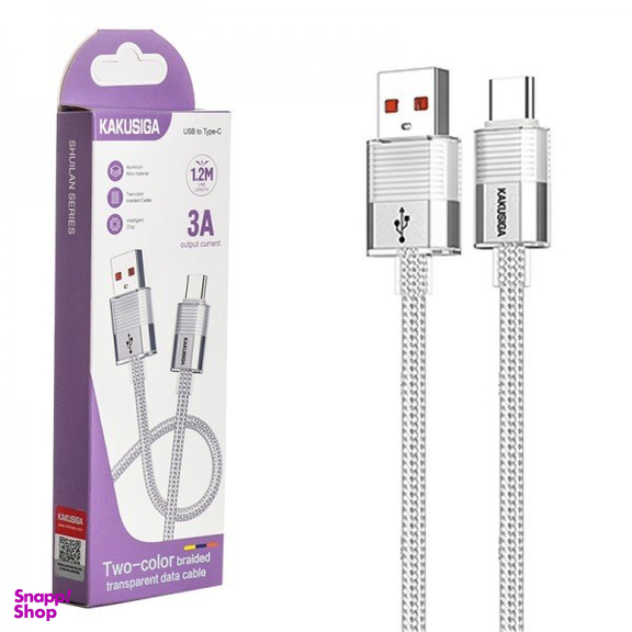 کابل شارژ USB به Lightning کاکوسیگا مدل KSC-985 طول 1.2 متر