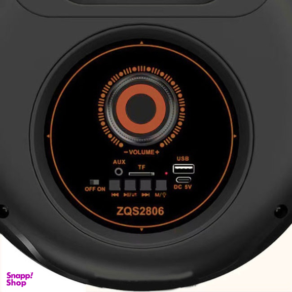 اسپیکر بلوتوثی قابل حمل زد کیو اس مدل ZQS 2806