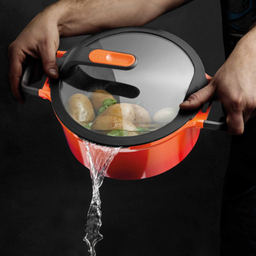 تابه درب دار برگهف مدل GEM stay cool 28Cm