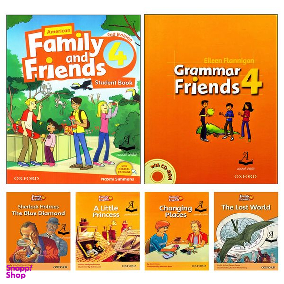 کتاب Family and Friends 4 اثر جمعی از نویسندگان انتشارات آرماندیس شش جلدی