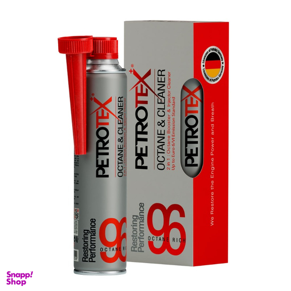 مکمل بنزین و اکتان بوستر پتروتکس پلاس مدل Petro2in1 300ml ظرفیت 300 میلی لیتر بسته 6 عددی