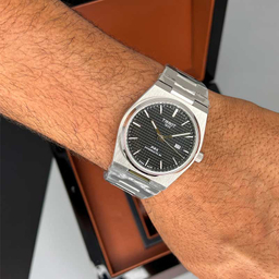 ساعت مچی عقربه ای مردانه طرح تیسوت مدل PRX کد 1285