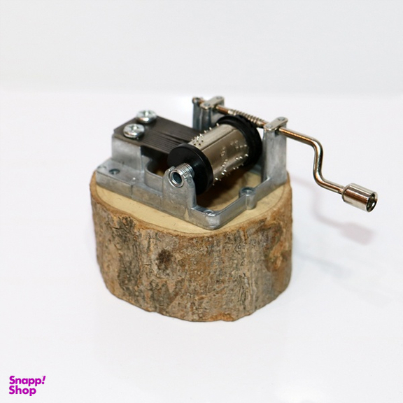 جعبه موزیکال مدل Wood Love به همراه جعبه کادویی