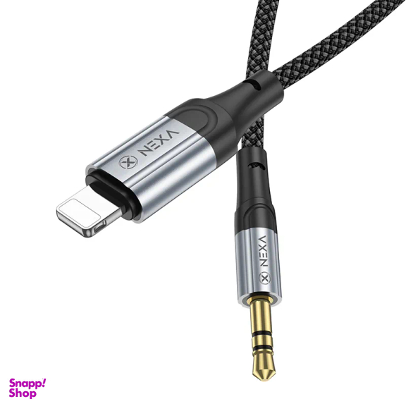 کابل دیتا Lightning به Jack 3.5mm نکسا مدل LX3 طول 1 متر