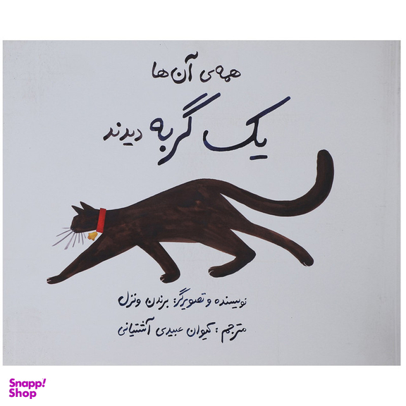 کتاب همه ی آن ها یک گربه دیدند اثر برندن ونزل - شومیز