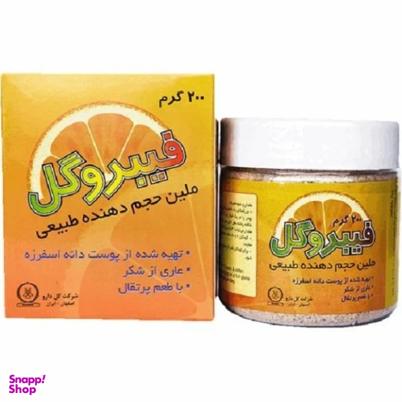 پودر فیبروگل گل دارو وزن 200 گرم