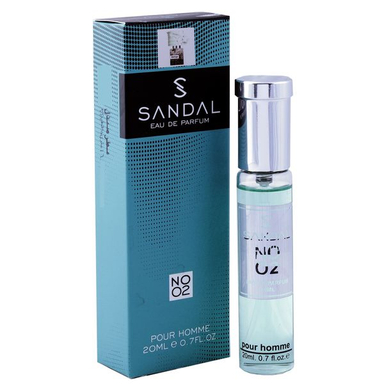 عطر جیبی مردانه صندل مدل جی اف فره لویی حجم 20 میلی لیتر