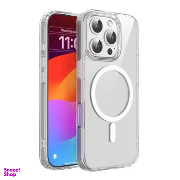 کاور گوشی موبایل مدل Transparent Mag Safe شفاف مناسب اپل iPhone 16 Pro
