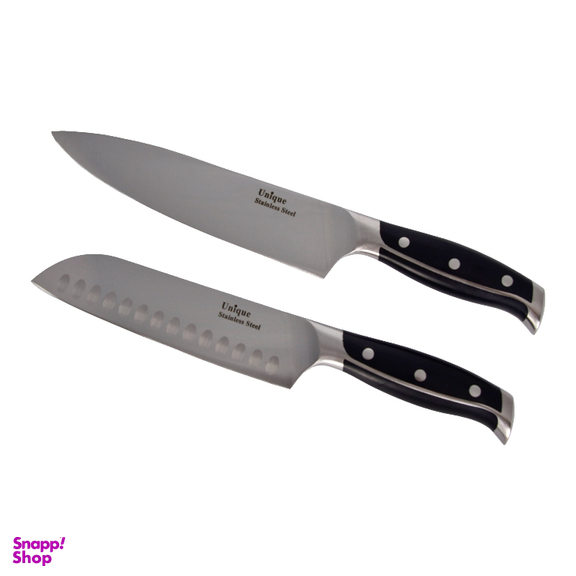 سرویس چاقو آشپزخانه 8 پارچه یونیک طرح 1 کد 5500