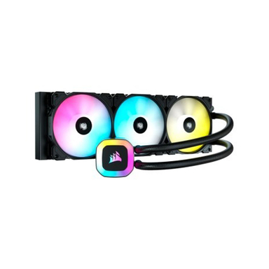 فن خنک کننده مایع پردازنده کورسیر مدل H150 RGB 360mm