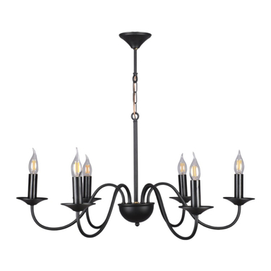 لوستر چشمه نور کد C2800-6BK