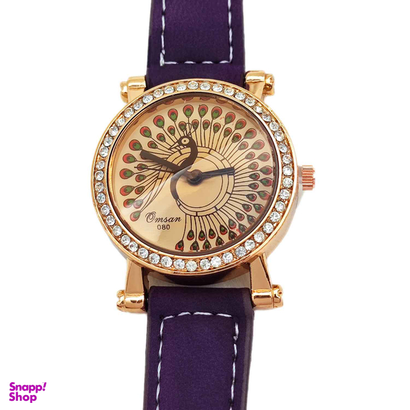 ساعت مچی فانتزی زنانه طرح طاووس کد 0747
