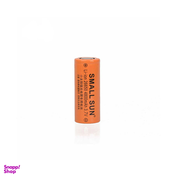 باتری اسمال سان لیتیوم یون 4800mah کد 26650