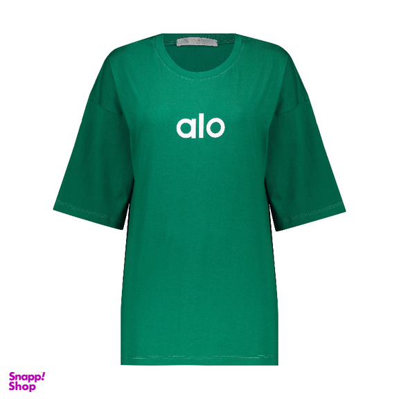 ست تیشرت و شلوار زنانه لوینت مدل alo کد 6404 رنگ سبز