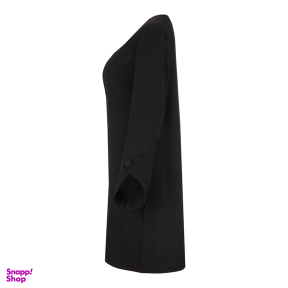 مانتو مدل ماجده کد 180201 رنگ مشکی