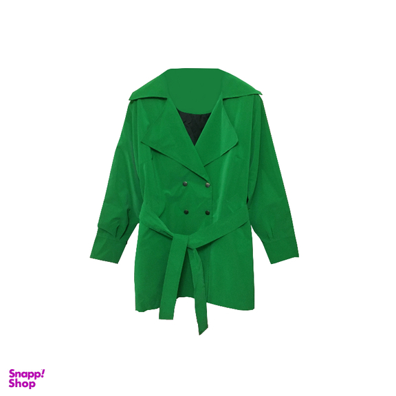 بارانی زنانه کد 6600 رنگ سبز